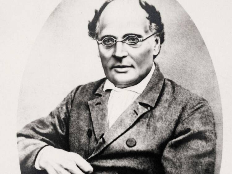Nationalskalden Johan Ludvig Runeberg. Foto: Daniel Nyblin, Museiverket. CC 4.0.